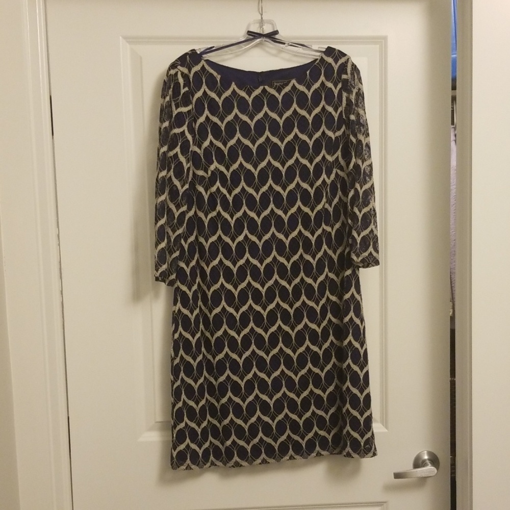 Navy short dress